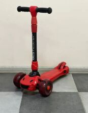 Складаний самокат дитячий триколісний Best Scooter CR-73202 MAXI червоний