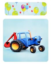 Дитячий стіл зі стільчиком Bambi BSM2K-48 Трактор**