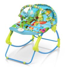 Дитячий шезлонг-качалка Bambi PK-306-4 синій ***