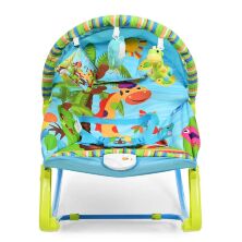 Дитячий шезлонг-качалка Bambi PK-306-4 синій ***