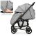Коляска прогулочная El Camino ME 1011L ZETA Denim Silver сріблястий**