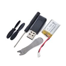 Літак 30см з дод. пропелером на радіо-керуванні р/в A681-1 з пінопласту на акумуляторі / 2 кольори