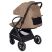 Дитяча коляска прогулянкова Carrello Nero CRL-5514 до 22 кг з чохлом на ніжки Melon Beige