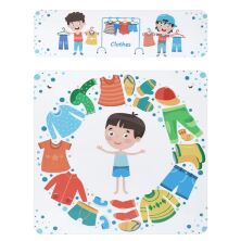 Дитячий пластиковий столик з двома стільчиками Bambi ETZY-13 бежево-коричневий