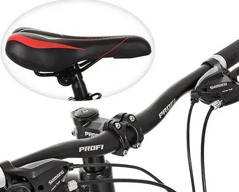 Алюмінієвий гірський велосипед MTB T26BLADE 26.1 B SHIMANO колеса 26 дюймів/ колір білий