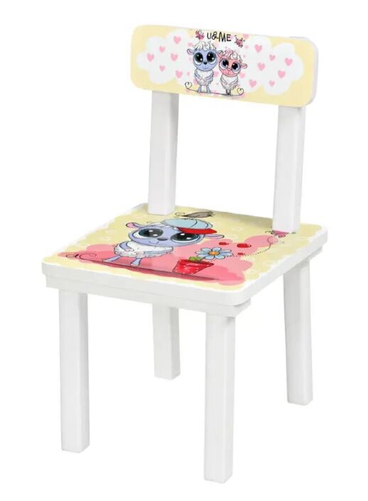 Дитячий стіл зі стільчиком Bambi BSM2K-02 Овечка**