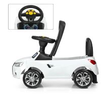 Дитяча каталка-толокар Аудіо M 3147A-1 білий**