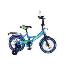 Велосипед дитячий двоколісний для хлопчика Like2bike 211401 Sky колеса 14д з дзвіночком і ручним гальмом