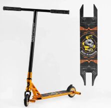 Трюковий двоколісний самокат Best Scooter 23015 HIC-система ПЕГИ Алюминиев. диск і дека / Анодований.фарбування