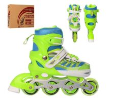 Розсувні ролики PROFI A 4122-M-GR(35-38) рама алюміній розмір 35-38 устілка 21 см зелене*