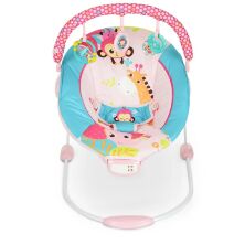 Дитячі шезлонг-качалка Bambi 6316 синьо-рожевий***