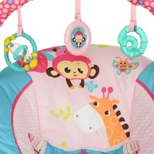 Дитячі шезлонг-качалка Bambi 6316 синьо-рожевий***