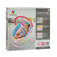 Дитячі шезлонг-качалка Bambi 6316 синьо-рожевий***