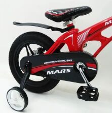 Дитячий двоколісний велосипед MARS-14 колеса 14 дюймів магнезиевая рама червоний