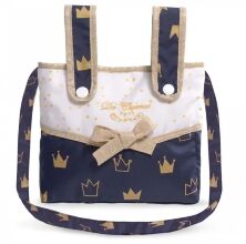 Коляска для ляльок DeCuevas 85032 Лялькова з сумкою і парасолькою серії Класик Голд складна**