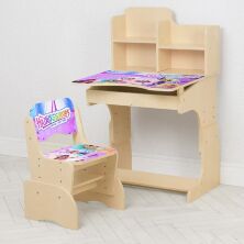 Дитяча парта растишка Bambi W 2071-63-5 Тачки