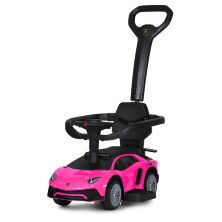 Дитяча каталка толокар 2в1 M 5777EL-8 Машина Lamborghini з батьківською ручкою