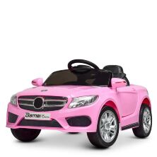 Дитячий одномісний електромобіль Легкова Машина Bambi M 2772EBLR-8 Mercedes з м'яким сидінням / колір рожевий