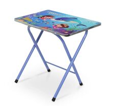 Дитячий столик зі стільчиком Bambi A19-dolphin синій складаний**