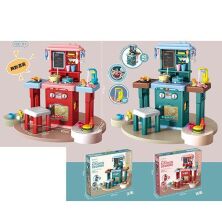 Дитячий ігровий набір Інтерактивна кухня велика 678-1А з аксесуарами. Звук, Світло. 2 кольори**